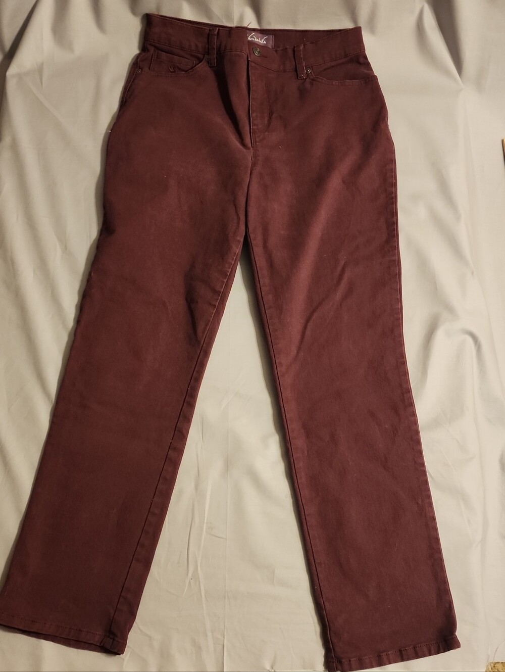 Gloria Vanderbilt Maroon Women's Pants